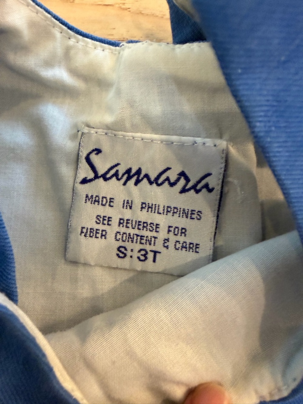Vintage samsara children’s romper size 3T - Picture 3 of 4